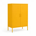 Armoire métallique à 2 portes Jaune
