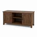 Meuble TV en bois MDF marron 120x40x50 cm